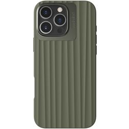 Nudient Bold iPhone 16 Pro Max MagSafe Plastique rigide Coque arrière - Olive Green