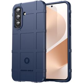 Mobigear Rugged Shield Coque Samsung Galaxy A57 Coque arrière en TPU Souple Anti-Chocs - Bleu