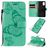 Mobigear Butterfly Housse Samsung Galaxy A41 Etui Porte-Monnaie - Turquoise