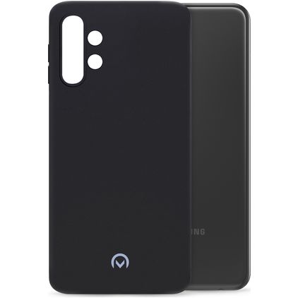 Mobilize Rubber Gelly Coque Samsung Galaxy A13 4G Coque arrière en TPU Souple - Matt Black