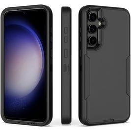 Mobigear Ultra Tough Coque Samsung Galaxy S23 FE Coque arrière Rigide Anti-Chocs - Noir