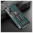 Mobigear Armor Stand Samsung Galaxy A52 Plastique rigide Coque arrière Antichoc avec béquille - Vert