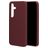 Mobiparts Coque Samsung Galaxy S25 Coque arrière en Silicone - Plum Red