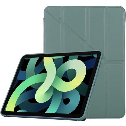 Mobigear Origami Coque iPad Air 5 (2022) Etui - Vert