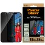 PanzerGlass Ultra-Wide Fit Privacy iPhone 14 Verre trempé Protection d'écran Confidentialité - Compatible Coque - Noir