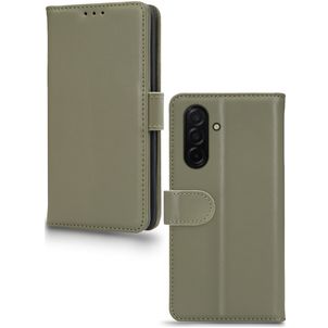 Mobilize Premium Gelly Wallet Housse Samsung Galaxy A27 Etui Porte-Monnaie - Vert