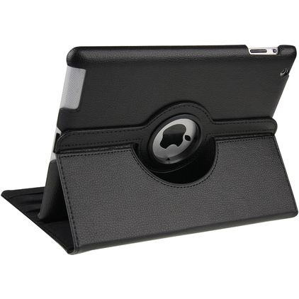 Mobigear DuoStand Coque iPad 2 (2011) Etui Rotatif - Noir