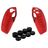 Mobigear Classic Coque Playstation 5 controller Thin Coque en Silicone Souple - Rouge
