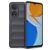 Mobigear Bumpy Coque HONOR X7 Coque arrière en TPU Souple - Charcoal
