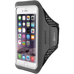 Mobiparts Comfort Fit Brassard Téléphone iPhone SE (2022) Brassard Coque de Sport en Neoprène - Noir