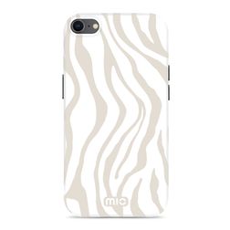 MIO Coque iPhone 8 MagSafe Coque arrière Rigide - Sandy Zebra