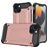 Mobigear Outdoor Coque iPhone 14 Coque arrière Rigide Anti-Chocs - Rose doré
