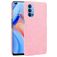Mobigear Croco Coque OPPO Reno 4 Coque arrière Rigide - Rose