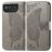 Mobigear Butterfly Housse ASUS ROG Phone 6 Pro Etui Porte-Monnaie - Gris