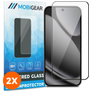 Mobigear Premium Google Pixel 10 Pro XL Verre trempé Protection d'écran - Compatible Coque - Noir (Lot de 2)