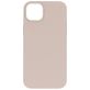 Mobiparts Coque iPhone 14 Plus Coque arrière en Silicone - Soft Salmon