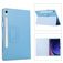 Mobigear Classic Coque Samsung Galaxy Tab S11 Etui + Porte-crayon - Bleu