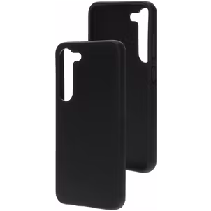 Mobiparts Classic Coque Samsung Galaxy S23 Coque arrière en TPU Souple - Matt Black