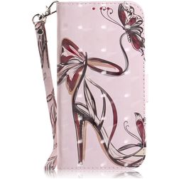 Mobigear Design HONOR 8S Étui Portefeuille - High heels