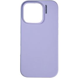 Nudient Base Coque iPhone 16 Pro Max Coque arrière en Silicone - Soft Purple
