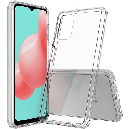 Mobigear Crystal Transparent Samsung Galaxy A32 5G Plastique rigide Coque arrière - Transparent