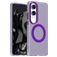 Mobigear Shockproof Coque OnePlus Nord CE 4 Lite MagSafe Coque arrière Rigide - Violet