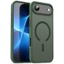 Mobigear Shockproof Coque iPhone Air MagSafe Coque arrière Rigide - Olive Green
