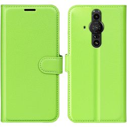 Mobigear Classic Housse Sony Xperia Pro-I Etui Porte-Monnaie - Vert