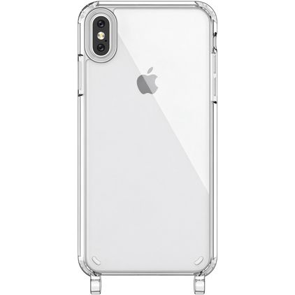 Mobigear Mix & Match Transparent iPhone X TPU souple Coque avec cordon - Transparent