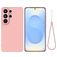 Mobigear Rubber Touch Coque Samsung Galaxy S26 Ultra Coque arrière en Silicone - Rose