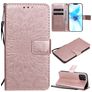 Mobigear Sunflower Housse iPhone 12 Pro Etui Porte-Monnaie - Rose doré