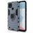Mobigear Armor Ring Coque Realme C21 Coque arrière Rigide Anti-Chocs avec Anneau-Support - Bleu