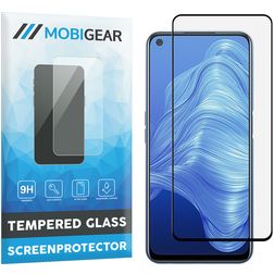 Mobigear Premium Realme 7 Verre trempé Protection d'écran - Compatible coque - Noir