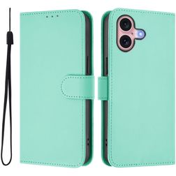 Mobigear Urban Wallet iPhone 16 Étui Portefeuille - Vert