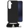 Mobilize Lanyard Gelly Samsung Galaxy A15 Coque avec cordon en TPU Souple - Noir