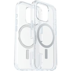 OtterBox Symmetry Plus Transparent iPhone 16 Pro MagSafe Plastique rigide Coque arrière Antichoc - Transparent