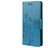 Mobigear Flowers Xiaomi Redmi Note 10 5G Étui Portefeuille - Bleu