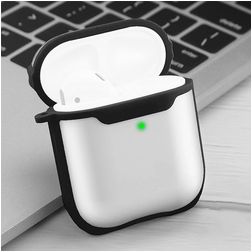Mobigear Shockproof Coque Apple AirPods 2 Coque en en TPU Souple - Noir