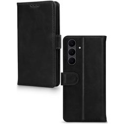 Mobilize Premium Gelly Housse Samsung Galaxy S25 FE Etui Porte-Monnaie - Noir