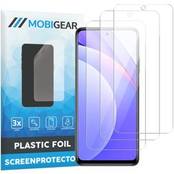 Mobigear Xiaomi Mi 10T Lite Protection d'écran Film - Compatible coque (Lot de 3)