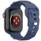Mobigear Sport Armor Bracelet Silicone Apple Watch Fermeture à clou et passant - 42/41/40/38 mm - Bleu