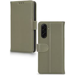 Mobilize Premium Gelly Housse Samsung Galaxy A26 Etui Porte-Monnaie - Vert