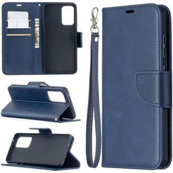 Mobigear Excellent Housse Samsung Galaxy A52 Etui Porte-Monnaie - Bleu