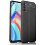 Mobigear Luxury Coque OPPO Reno 4 Coque arrière en TPU Souple - Noir