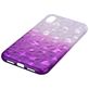 Mobigear Design Coque iPhone XS Max Coque arrière en TPU Souple - Violet