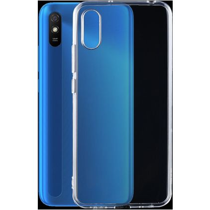 Mobigear Ultra Thin Coque Transparente Xiaomi Redmi 9A Coque arrière en TPU Souple Extra-fin - Transparent