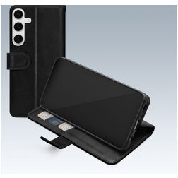 Mobilize Premium Gelly Samsung Galaxy S26 Étui Portefeuille - Noir