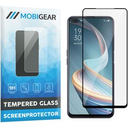 Mobigear Premium OPPO Reno 4 Z 5G Verre trempé Protection d'écran - Compatible coque - Noir