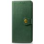 Mobigear Snap Button Housse Xiaomi Redmi 9C Etui Porte-Monnaie - Vert