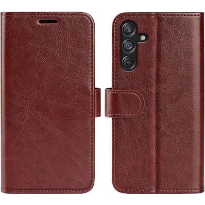 Mobigear Basic Housse Samsung Galaxy M55 Etui Porte-Monnaie - Marron